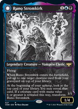 Runo Stromkirk -> Krothuss, Lord of the Deep - Innistrad: Crimson Vow