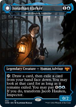 Jacob Hauken, Inspector -> Hauken's Insight - Innistrad: Crimson Vow