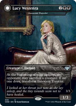 Innocent Traveler -> Malicious Invader - Innistrad: Crimson Vow