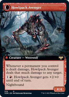 Howlpack Avenger - Innistrad: Crimson Vow