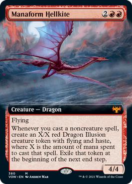 Manaform Hellkite - Innistrad: Crimson Vow