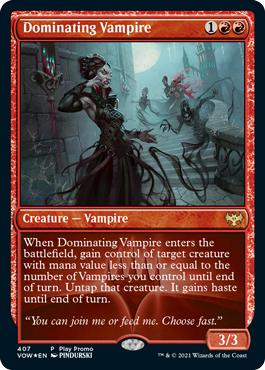 Dominating Vampire - Innistrad: Crimson Vow