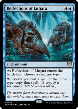 Reflections of Littjara - Wilds of Eldraine Commander