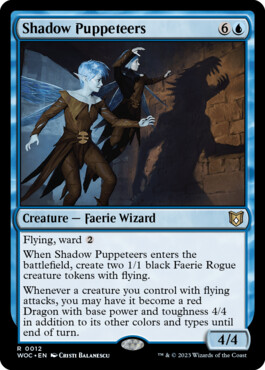 Shadow Puppeteers - Wilds of Eldraine Commander