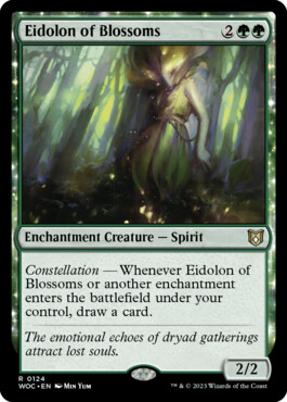 Eidolon of Blossoms - Wilds of Eldraine Commander