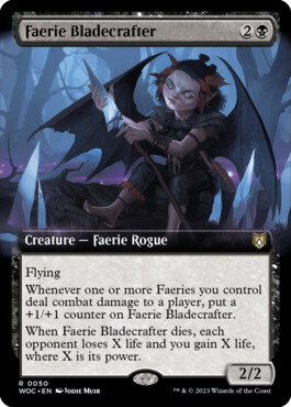 Faerie Bladecrafter - Wilds of Eldraine Commander