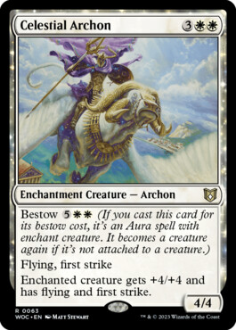 Celestial Archon - Wilds of Eldraine Commander