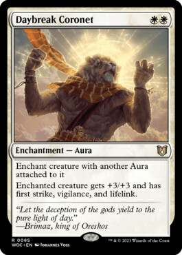 Daybreak Coronet - Wilds of Eldraine Commander