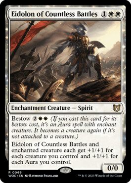 Eidolon of Countless Battles - Wilds of Eldraine Commander
