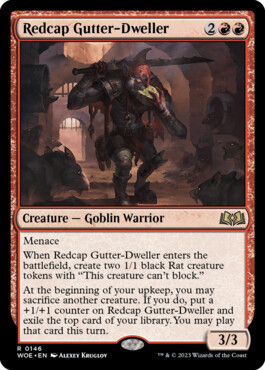 Redcap Gutter-Dweller - Wilds of Eldraine