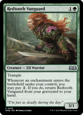 Redtooth Vanguard - Wilds of Eldraine