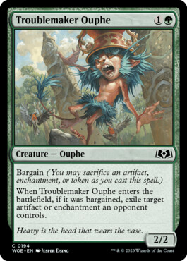 Troublemaker Ouphe - Wilds of Eldraine