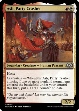 Ash, Party Crasher - Wilds of Eldraine