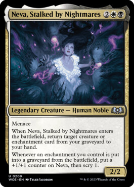 Neva, Stalked by Nightmares - Wilds of Eldraine