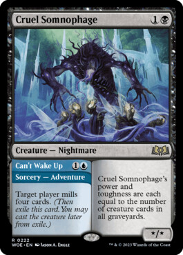 Cruel Somnophage - Wilds of Eldraine