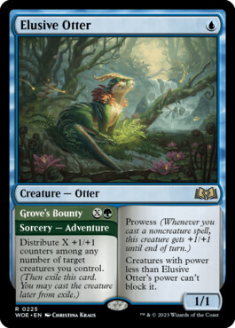 Elusive Otter - Wilds of Eldraine