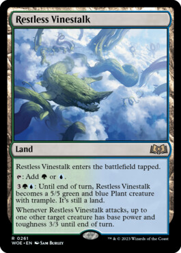 Restless Vinestalk - Wilds of Eldraine