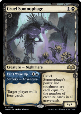 Cruel Somnophage - Wilds of Eldraine