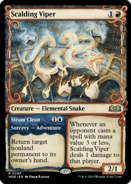 Scalding Viper - Wilds of Eldraine