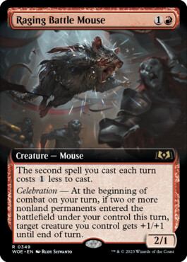 Raging Battle Mouse - Wilds of Eldraine