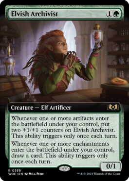 Elvish Archivist - Wilds of Eldraine