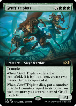 Gruff Triplets - Wilds of Eldraine