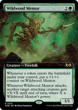 Wildwood Mentor - Wilds of Eldraine