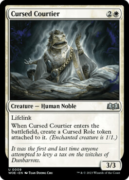 Cursed Courtier - Wilds of Eldraine