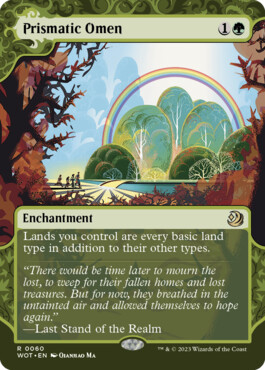 Prismatic Omen - Wilds of Eldraine: Enchanting Tales