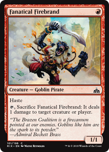 Fanatical Firebrand - Rivals of Ixalan