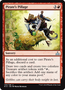 Pirate's Pillage - Rivals of Ixalan