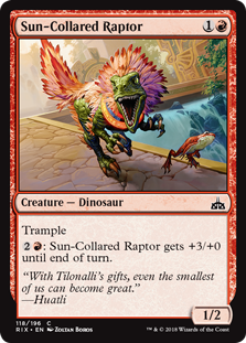 Sun-Collared Raptor - Rivals of Ixalan