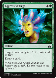 Aggressive Urge - Rivals of Ixalan