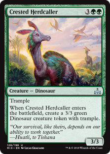 Crested Herdcaller - Rivals of Ixalan