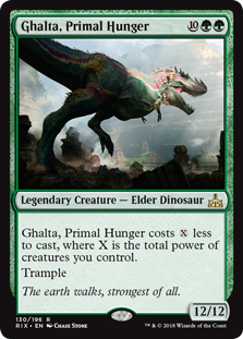 Ghalta, Primal Hunger - Rivals of Ixalan