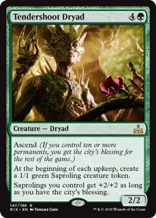 Tendershoot Dryad - Rivals of Ixalan