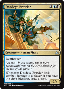 Deadeye Brawler - Rivals of Ixalan