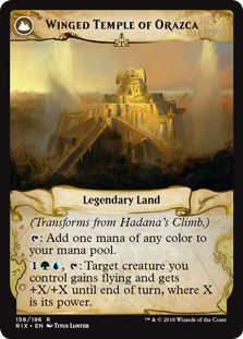 Winged Temple of Orazca - Rivals of Ixalan