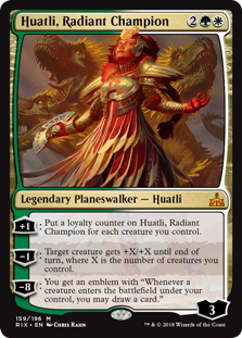 Huatli, Radiant Champion - Rivals of Ixalan