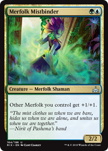 Merfolk Mistbinder - Rivals of Ixalan