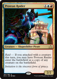 Protean Raider - Rivals of Ixalan