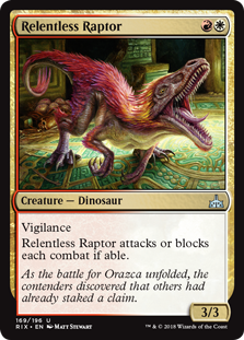 Relentless Raptor - Rivals of Ixalan