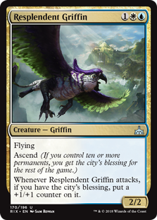 Resplendent Griffin - Rivals of Ixalan