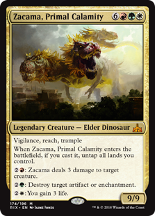 Zacama, Primal Calamity - Rivals of Ixalan