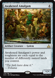 Awakened Amalgam - Rivals of Ixalan