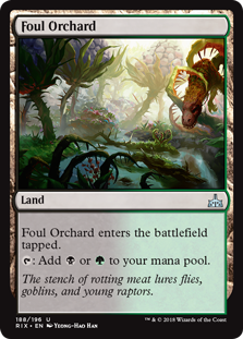 Foul Orchard - Rivals of Ixalan
