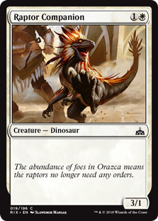 Raptor Companion - Rivals of Ixalan