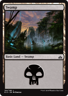 Swamp - Rivals of Ixalan