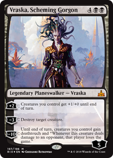 Vraska, Scheming Gorgon - Rivals of Ixalan