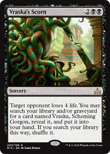 Vraska's Scorn - Rivals of Ixalan